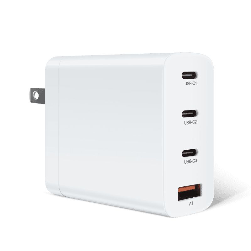 LOKITHOR 100W multi-port USB-C charger with four ports