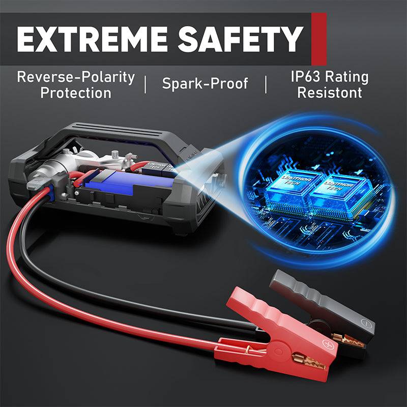 LOKITHOR JA401 extreme safety features with reverse polarity